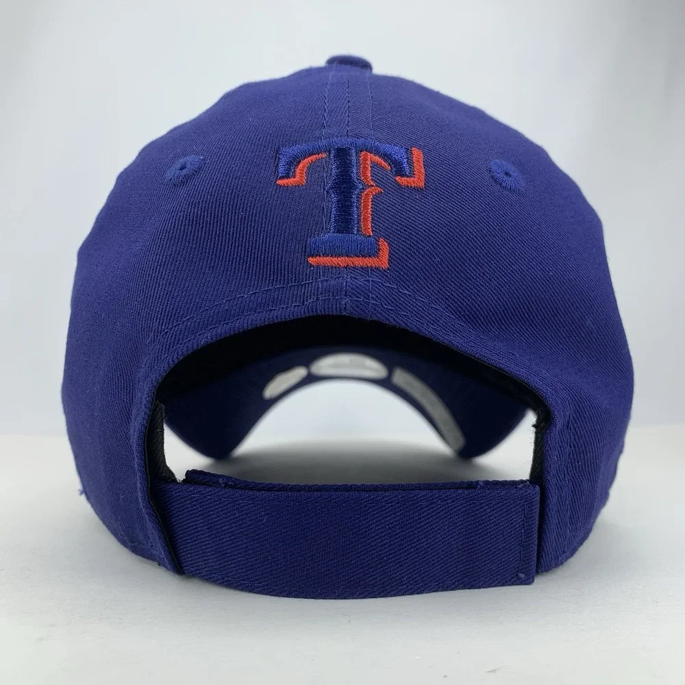Texas Rangers Hat Shimmer Red Glitter MLB New Era 9Forty Adjustable Baseball Cap